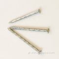 Επίπεδη κεφαλή καροτσάκι Smooth Shank Twist Nail